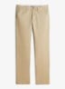 Straight fit chino met steekzakken - Beige