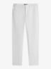 Straight fit chino met steekzakken - Gebroken wit