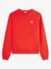 Sweater in katoenblend - Rood
