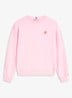 Sweater in katoenblend - Roze