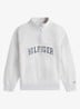 Sweater in katoenblend - Grijsmele