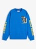 Sweater met logo - Blauw
