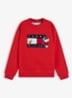 Sweater met logo - Rood