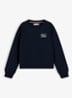 Sweater met logo - Donkerblauw