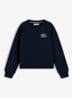Sweater met logo - Donkerblauw