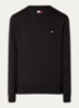 Sweater met logoborduring - Zwart