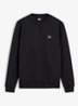 Sweater met logoborduring - Zwart