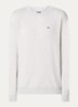 Sweater met logoborduring - Grijsmele