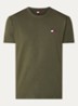 T-shirt met logo - Legergroen