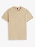 T-shirt met logo - Zand