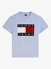 T-shirt met logo - Lichtblauw