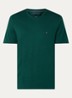 T-shirt met logo - Zeegroen