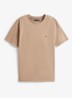 T-shirt met logo - Zand