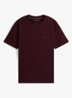 T-shirt met logo - Bordeauxrood