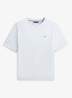 T-shirt met logo - Donkerblauw