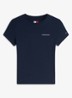 T-shirt met logoprint - Donkerblauw