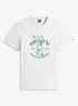 T-shirt met logoprint - Lichtgrijs