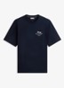 T-shirt met logoprint - Blauw