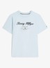 T-shirt met logoprint - Lichtblauw