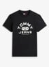T-shirt met logoprint - Zwart