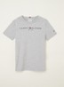 T-shirt met logoprint - Grijsmele