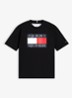 T-shirt met logoprint - Zwart
