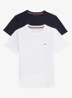 T-shirt met ronde hals in 2-pack - Donkerblauw