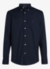 TH Flex regular fit overhemd met logo - Blauw