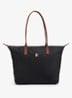Tote shopper met logo - Black-BDS / Zwart