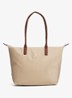Tote shopper met logo - Beige