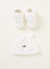 Bixbee babyslofjes en muts in giftbox - Wit