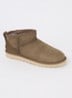 Classic Ultra Mini enkellaarsje van suède - Taupe