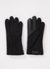 Handschoenen van schapenleer  - Zwart