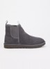 Neumel chelsea boot van suède - Grijs