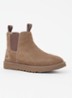 Neumel chelsea boot van suède - Donkerbruin