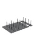 Peggy keukenorganizer 55 x 15 x 10 cm - Antraciet