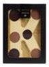 Witte chocoladeletter gevlekt 200 gram - K