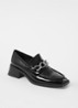 Blanca loafer van lakleer - Zwart