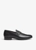 Loafer van geitenleer - Zwart