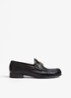 Loafer van leer - Zwart