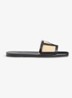 Viva Superstar slipper van geitenleer  - Creme