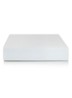 Jersey Supreme topper hoeslaken van katoensatijn, hoekhoogte 15 cm - Wit