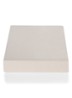 Jersey Supreme topper hoeslaken van katoensatijn, hoekhoogte 15 cm - Naturel