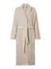 Prestige badjas van katoenvelours - Beige