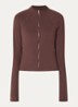 Always trainingsvest met ritszakken - Mahoniebruin