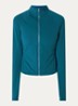 Always trainingsvest met ritszakken - Aquablauw