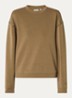 Coralie sweater met ronde hals - Mosgroen