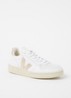 V-10 sneaker met suède details - Wit