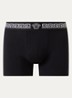 Boxershort van katoen met logoband - Zwart