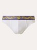 Boxerslip met logoband - Wit